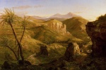 Thomas Cole  - paintings - The Vale and Temple of Segesta Sicily