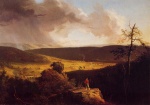 Thomas Cole  - Bilder Gemälde - View of L Esperance on the Schoharie River