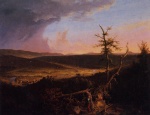 Thomas Cole  - Bilder Gemälde - View on the Schoharie