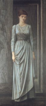 Sir Edward Coley Burne Jones - Peintures - Lady Windsor