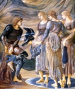 Sir Edward Coley Burne Jones - Peintures - Perseus et les nymphes de la mer