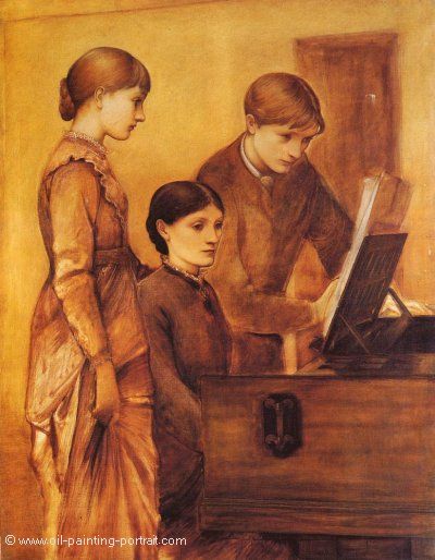 Portrait Group of the Artists Family