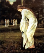 Edward Burne Jones - Peintures - Attaché à l'arbre