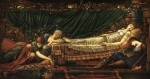 Edward Burne Jones - Peintures - La Belle Au Bois Dormant