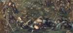Edward Burne Jones - Peintures - Le bois de Briar