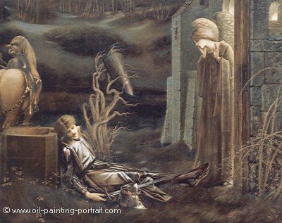 The Dream of Lancelot at the Chapel of the San Gral
