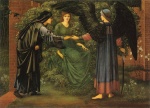 Edward Burne Jones - paintings - The Heart of the Rose
