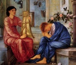 Edward Burne Jones - Peintures - Le Lament