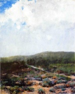 William Merritt Chase  - Peintures - Dunes à Shinnecock