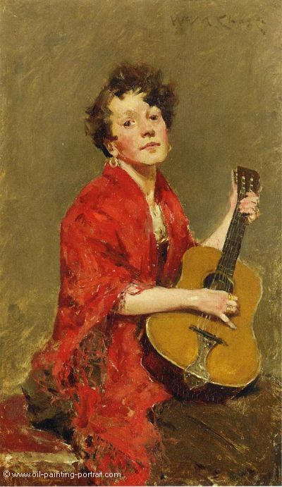 Girl with Guitar