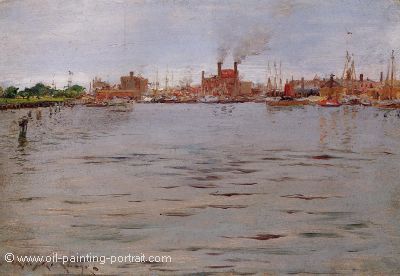 bour Scene Brooklyn Docks