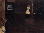 William Merritt Chase  - paintings - Hide and Seek