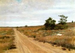 William Merritt Chase  - Peintures - Jeu de chasse dans Shinnecock Hills