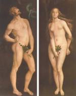 Hans Baldung - paintings - Adam and Eve