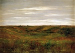 William Merritt Chase  - Peintures - Un vallon à Shinnecock (Paysage)