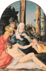 Hans Baldung - paintings - The Lementation of Christ