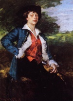 William Merritt Chase  - paintings - Isabella Lathrop
