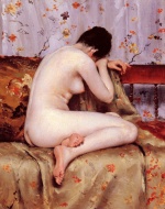 William Merritt Chase  - Peintures - Madeleine moderne