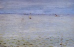William Merritt Chase  - Peintures - Paysage marin