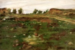 William Merritt Chase  - Peintures - Collines de Shinnecock
