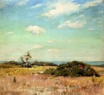 William Merritt Chase  - Peintures - Les collines de Shinnecock à Long Island