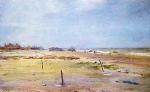 William Merritt Chase  - Peintures - Scène du bord de mer