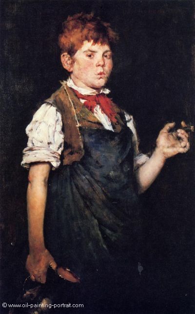 The Apprentice (Boy Smoking)