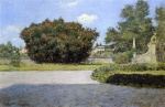William Merritt Chase  - Bilder Gemälde - The Big Oleander