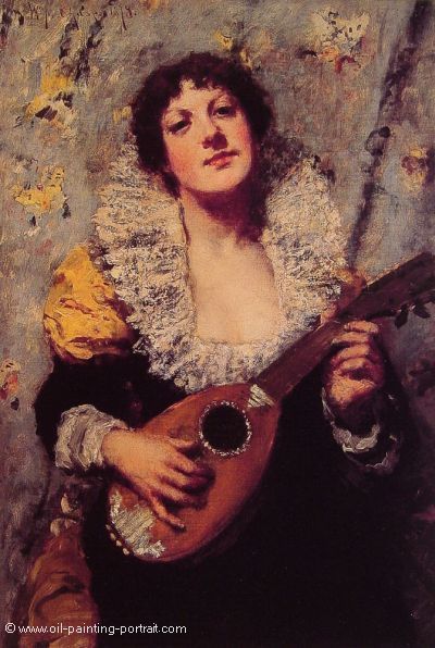 The Mandolin Player