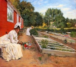 William Merritt Chase  - Bilder Gemälde - The Nursery