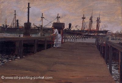 Women on a Dock