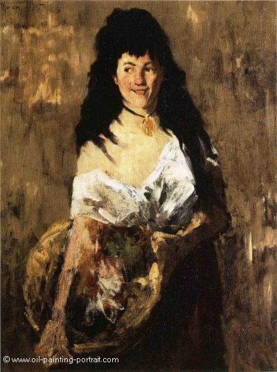 Women with a Basket