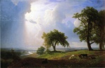 Albert Bierstadt - Bilder Gemälde - California Spring
