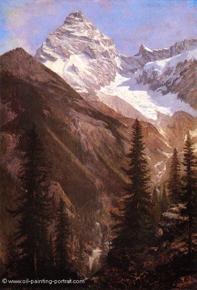 Canadian Rockies Asulkan Glacier