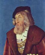 Hans Baldung - Peintures - Portrait d'un homme barbu
