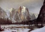 Albert Bierstadt - Peintures - Cathédrale de rochers