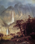Albert Bierstadt - Bilder Gemälde - Cho looke
