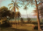 Albert Bierstadt  - Peintures - Scène en Floride