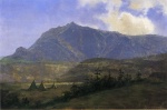 Albert Bierstadt  - paintings - Indian Encampment