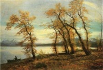 Albert Bierstadt  - Peintures - Lac Mary en Californie