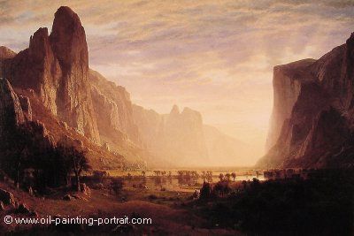 Looking Down Yosemite Valley