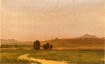 Albert Bierstadt  - Peintures - Nebraska sur les Plaines