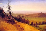Albert Bierstadt  - Peintures - Montagnes de Nebraska Wasatch 