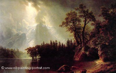 Passing Storm over the Sierra Nevada