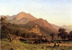 Albert Bierstadt  - Peintures - Rocca de Secca