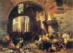 Albert Bierstadt  - Bilder Gemälde - The Arch of Octavius