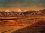Albert Bierstadt  - Peintures - Monts des Grand Tetons