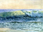 Albert Bierstadt  - Peintures - La Vague