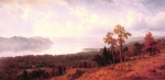 Albert Bierstadt  - Bilder Gemälde - View of the Hudson