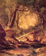 Albert Bierstadt  - paintings - White Mountains
